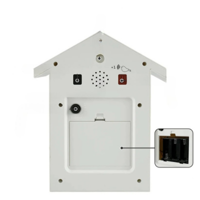 HarmoniClock - Moderne Kuckucksklok met vogelgeluid en pendel