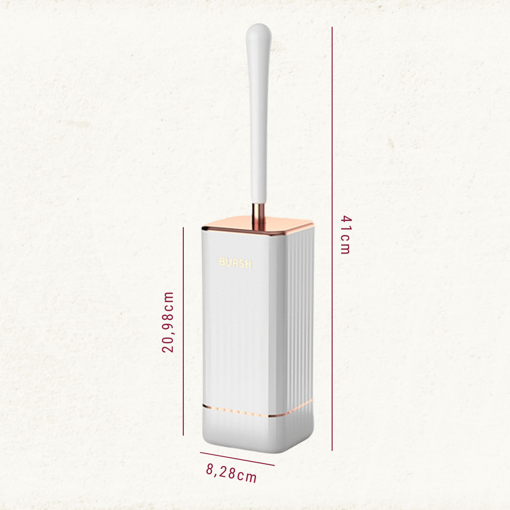 Bendyclean - Snel drogende wandgemonteerde toiletborstel