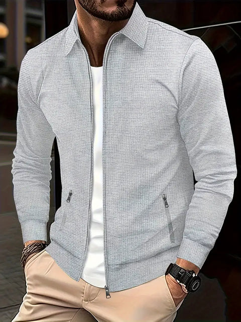 Elliot | Heren Vest | Stijlvolle Look Met Rits