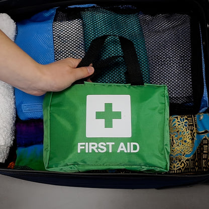 EHBO Kit - 309 Stuks, Draagbaar, Multifunctioneel, Geschikt voor Auto, Outdoor, Kantoor & Thuis)