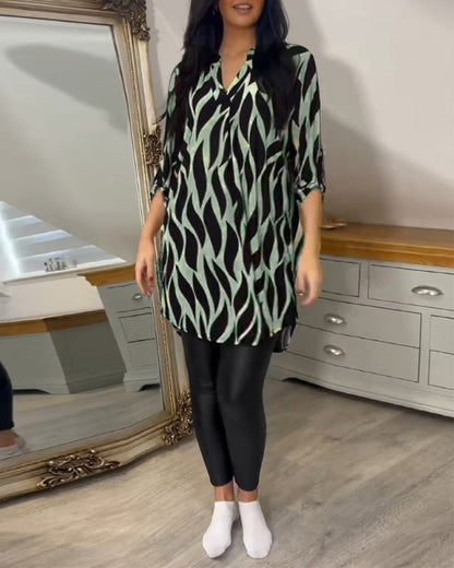 Casual veelzijdige damesblouse