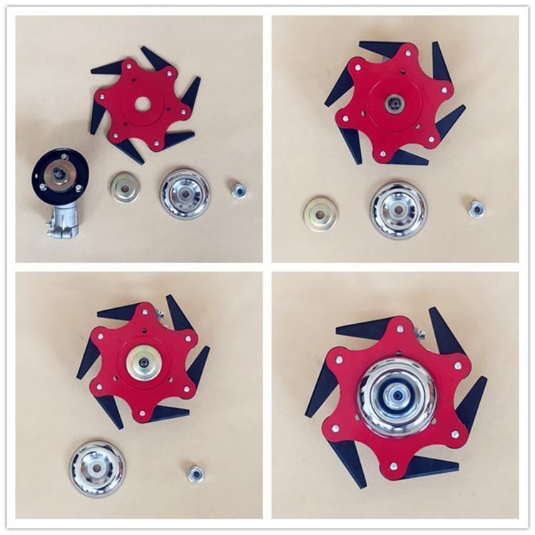 TrimMax - Zes stalen trimmerkoppen.