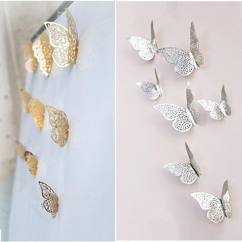 BeautiFly - Elegante 3D vlinder Lente Wanddecoratie