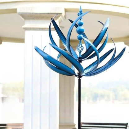 SpinGlimmer - Metalen windspinner voor tuin