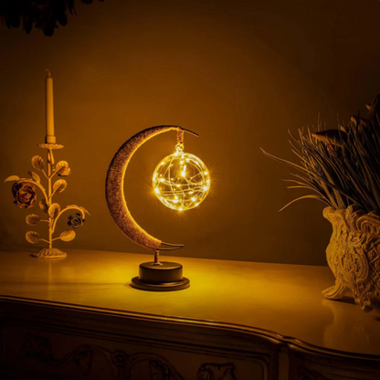 CelestiGlow Twinkle Maanlamp – Breng de Magie van de Nacht in Jouw Kamer