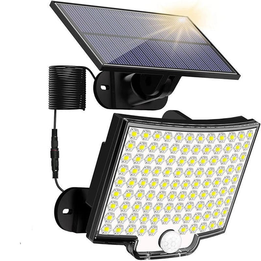SolarGuard - 106 LED buitenlamp op zonne-energie met bewegingsmelder