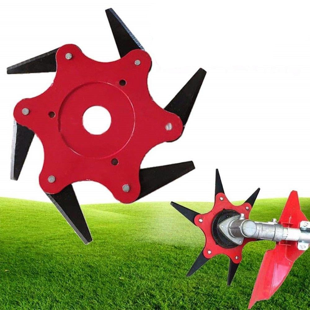 TrimMax - Zes stalen trimmerkoppen.