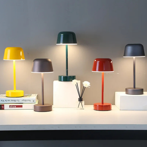 Brillora Pulse Draadloze Tafellamp – Stijlvolle & Dimbare LED Verlichting voor Elke Ruimte