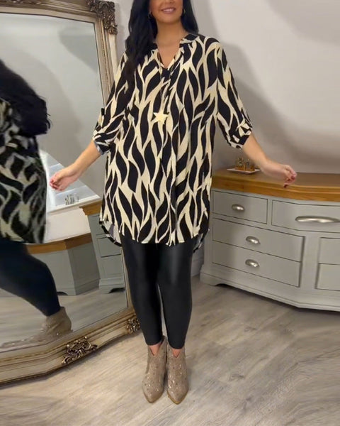 Casual veelzijdige damesblouse