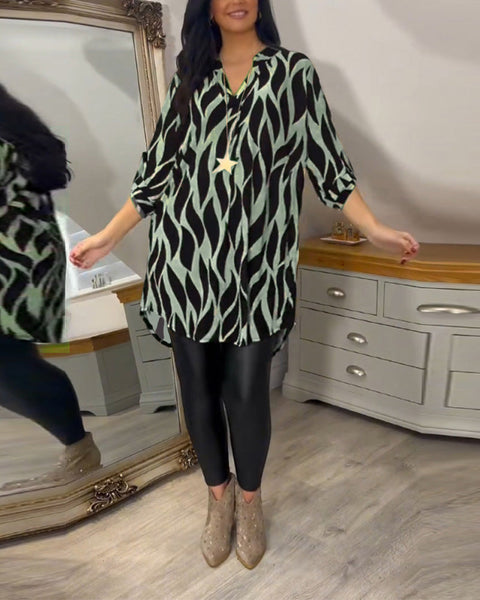 Casual veelzijdige damesblouse