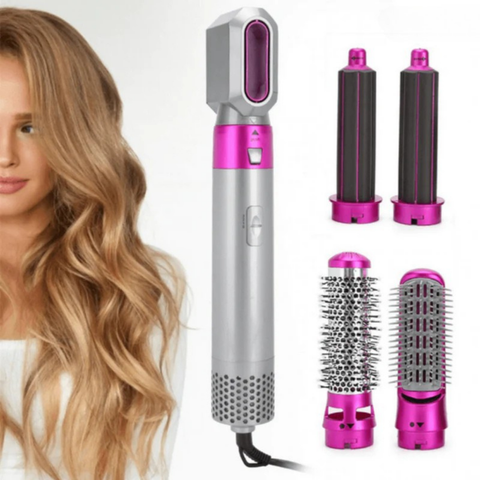 AirGlow Multistyler – 5-in-1 Haartool voor Drogen, Krullen en Stijlen met Geavanceerde Luchttechnologie