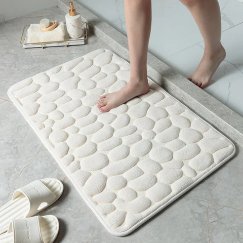 AquaStone Absorbmat – Sneldrogende Antislip Badkamermat met Nano Technologie