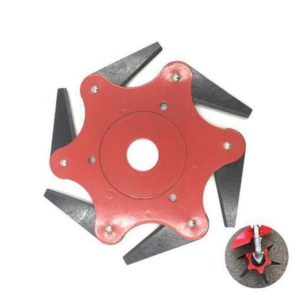 TrimMax - Zes stalen trimmerkoppen.