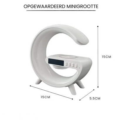 BrightBeats LED Luidsprekerlamp voor buiten en binnen - Draadloos, draagbaar en oplaadbaar