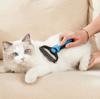 CALY | Professionele ontharingsborstel voor honden & katten