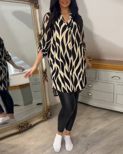 Casual veelzijdige damesblouse