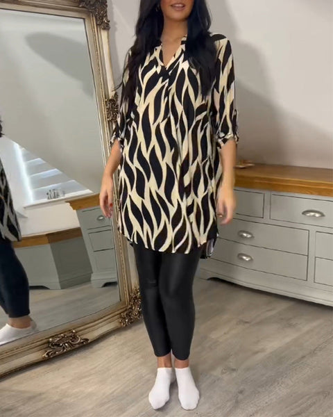 Casual veelzijdige damesblouse
