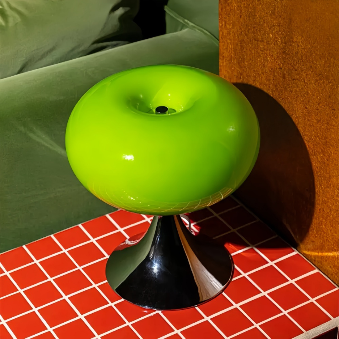 AppleGlo Tafellamp – Premium Glazen Lamp voor Stijlvolle Tafeldecoratie