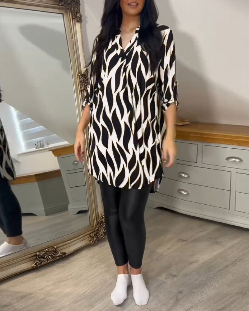 Casual veelzijdige damesblouse