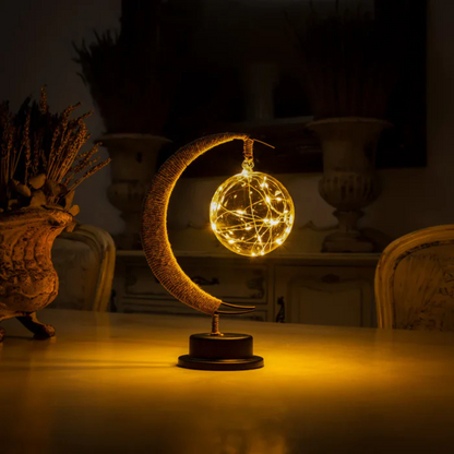 CelestiGlow Twinkle Maanlamp – Breng de Magie van de Nacht in Jouw Kamer