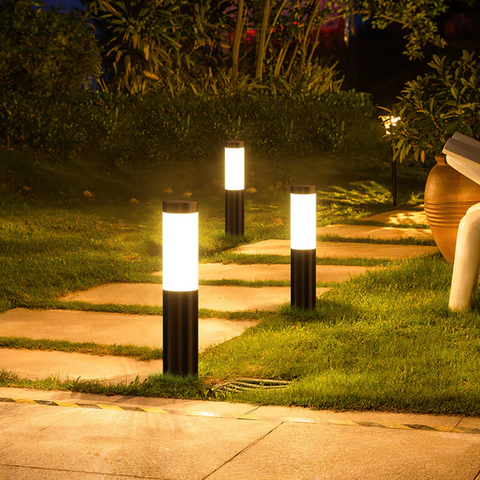 Brightrix Solar LED Tuinpadlamp – Stijlvolle & Energiezuinige Buitenverlichting