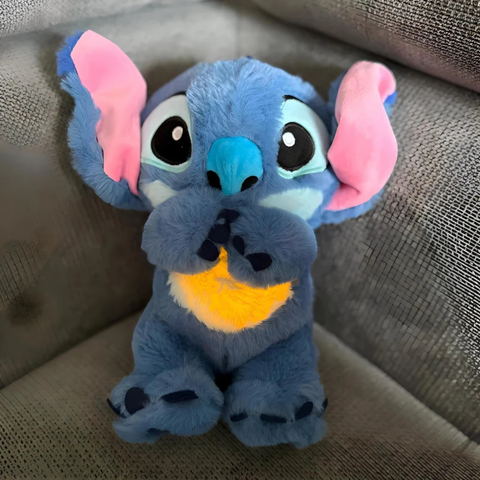 SleepBuddy Stitch Kalmeringsknuffel – Zachte Ademhaling en Rustgevende Melodieën voor een Vredige Nachtrust