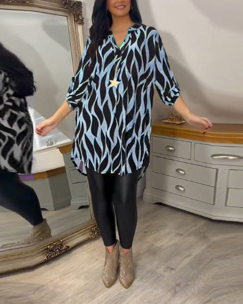 Casual veelzijdige damesblouse