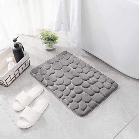 AquaStone Absorbmat – Sneldrogende Antislip Badkamermat met Nano Technologie
