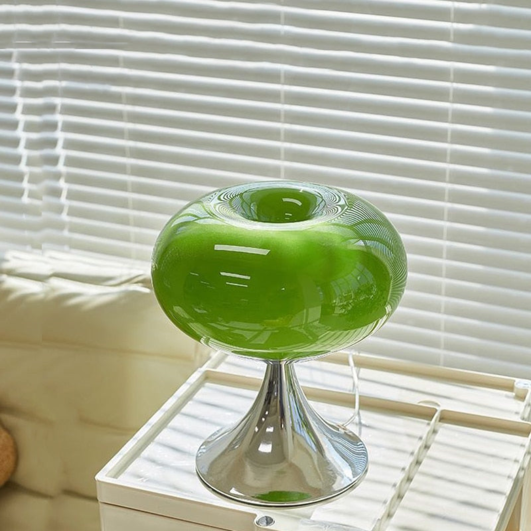 AppleGlo Tafellamp – Premium Glazen Lamp voor Stijlvolle Tafeldecoratie