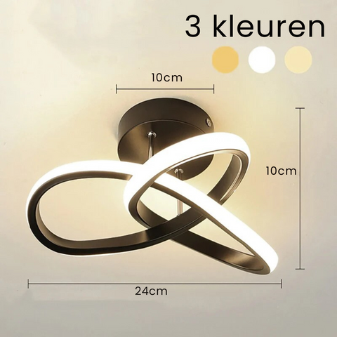 BrilloLux LED Plafondlamp – Stijlvolle Smart Verlichting met RGB & Warm Wit Licht