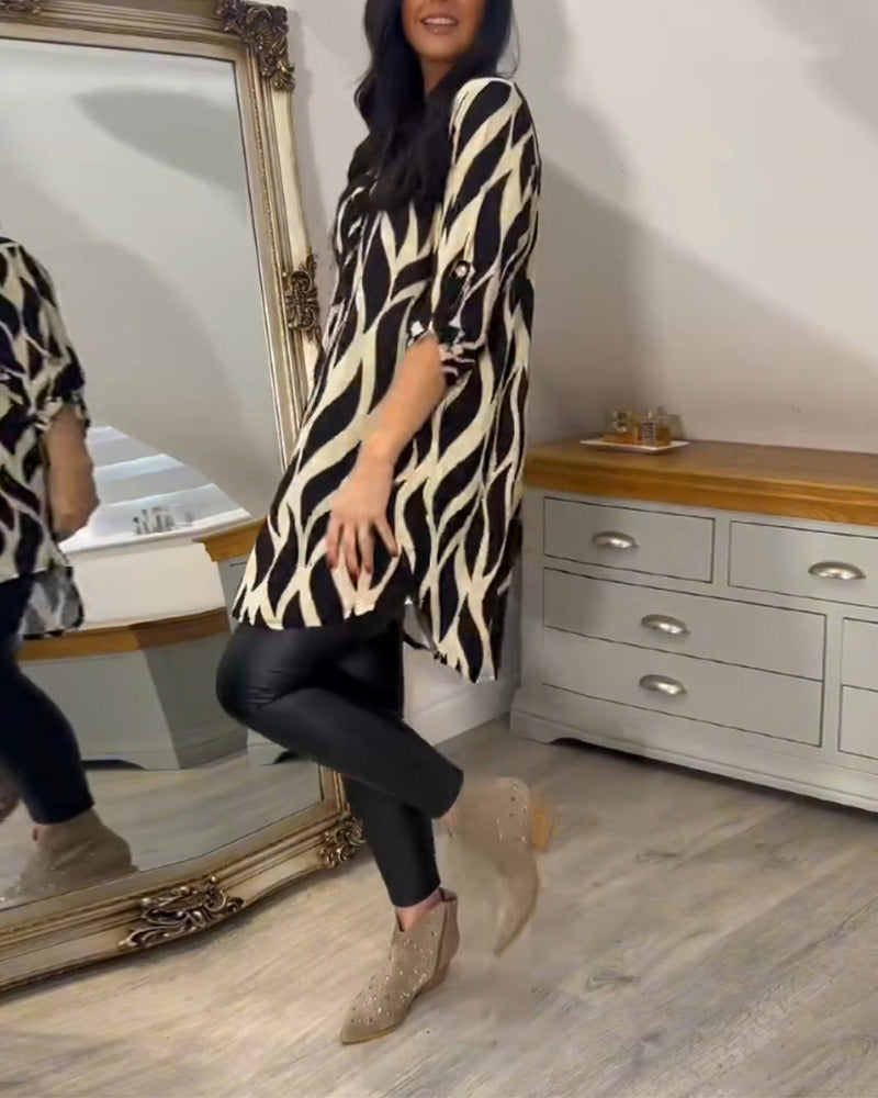 Casual veelzijdige damesblouse