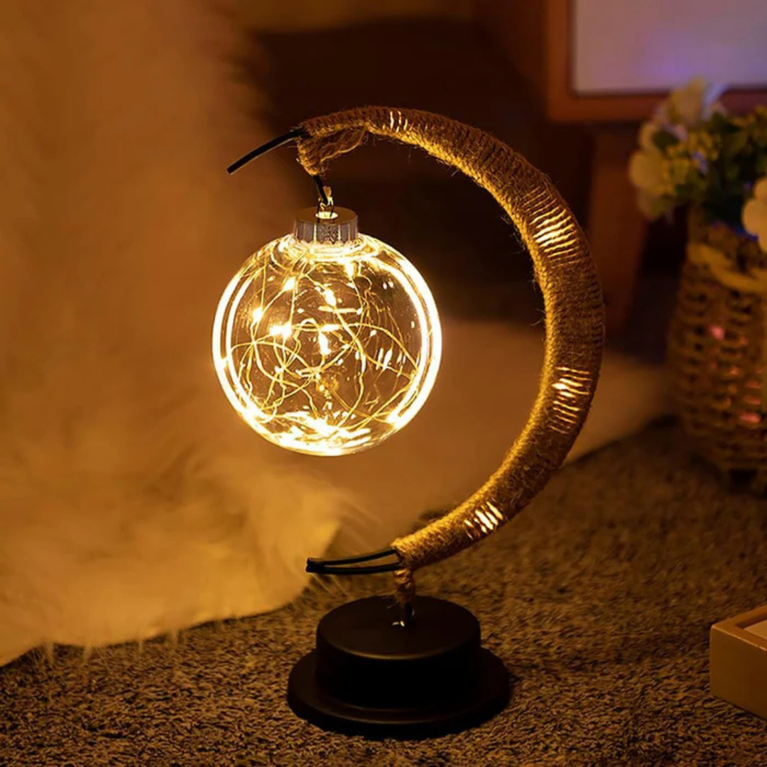 CelestiGlow Twinkle Maanlamp – Breng de Magie van de Nacht in Jouw Kamer