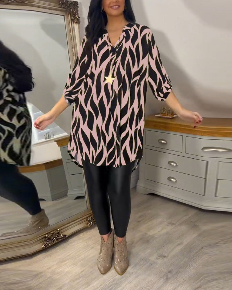 Casual veelzijdige damesblouse