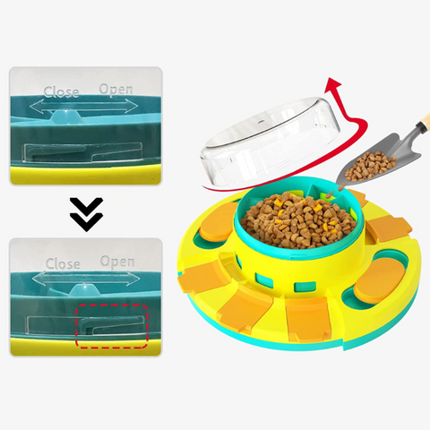 BrainBowl Interactief Voeder Speelgoed – Slimme Voerpuzzel voor Honden