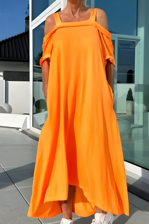 Nova™ | Lange Off-Shoulder Zomerjurk
