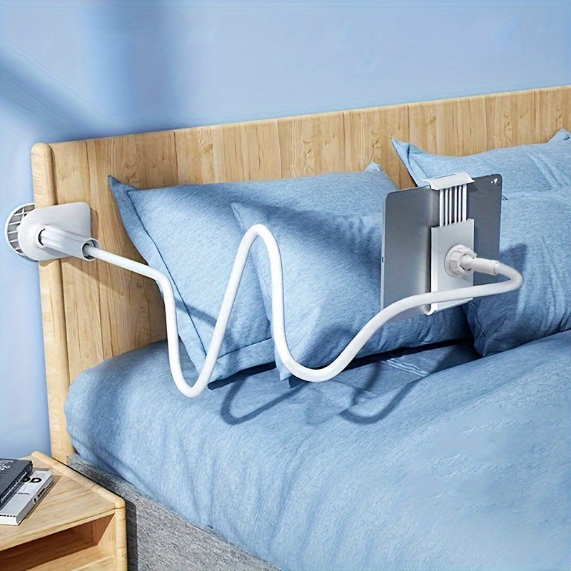 360° Draaibare Tablet & Telefoonhouder (Flexibel, Verstelbaar, Handsfree, Voor Bed, Bureau & Bank)