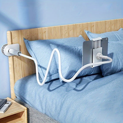 360° Draaibare Tablet & Telefoonhouder (Flexibel, Verstelbaar, Handsfree, Voor Bed, Bureau & Bank)