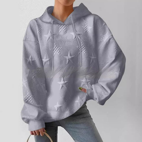 ComfortWear - Hoodie met Sterrenpatroon