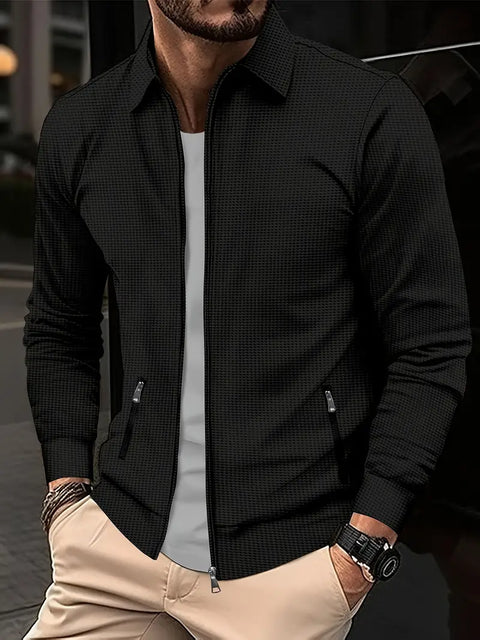 Elliot | Heren Vest | Stijlvolle Look Met Rits