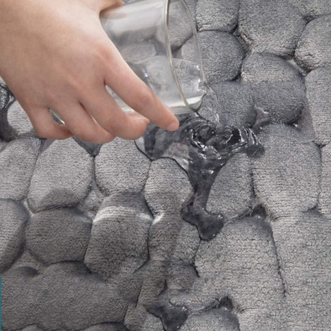 AquaStone Absorbmat – Sneldrogende Antislip Badkamermat met Nano Technologie