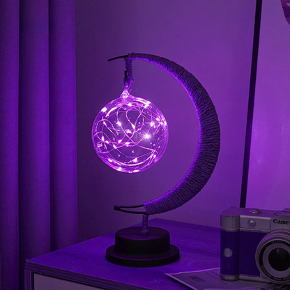 CelestiGlow Twinkle Maanlamp – Breng de Magie van de Nacht in Jouw Kamer