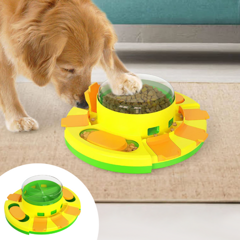 BrainBowl Interactief Voeder Speelgoed – Slimme Voerpuzzel voor Honden