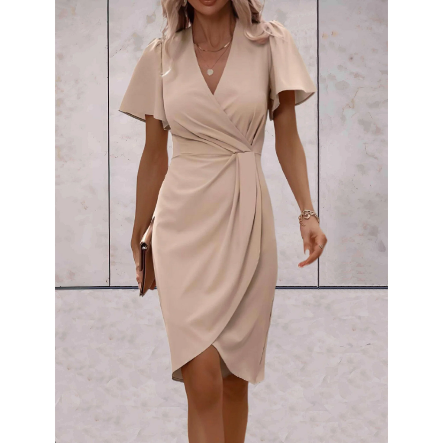 Evelina - Elegant Wrap Dress