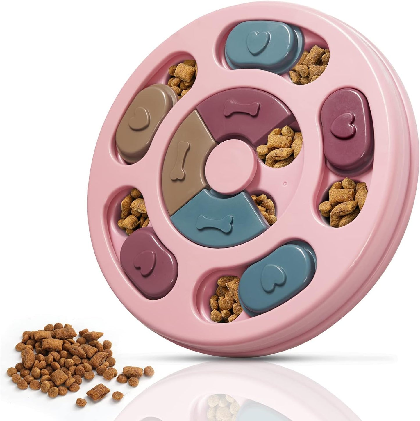 Honden Puzzel Voerbak (Interactief, Slow Feeder, Mentale Stimulatie, Voor Hond & Kat)