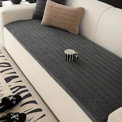 Luxe Dikke Pluche Bankhoes (Wasbaar, Anti-Slip, Huisdiervriendelijk, Bohemian Stijl, Bescherming voor Bank & Meubels)