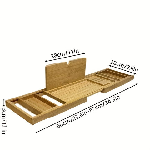 BambooRest - Luxe Bamboe Badplank
