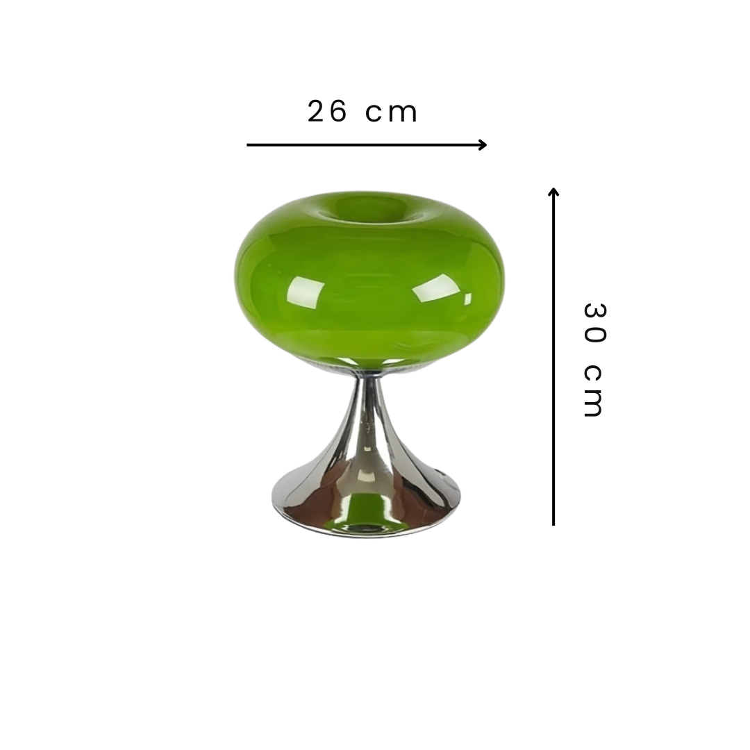 AppleGlo Tafellamp – Premium Glazen Lamp voor Stijlvolle Tafeldecoratie