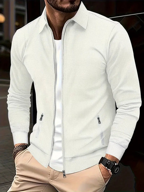 Elliot | Heren Vest | Stijlvolle Look Met Rits