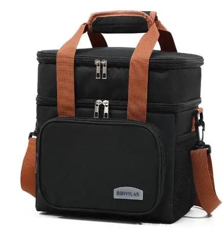 Luxe Isolerende Lunchbag (Thermisch, Waterdicht, Draagbaar, Grote Capaciteit, Voor Werk, Reizen & School)