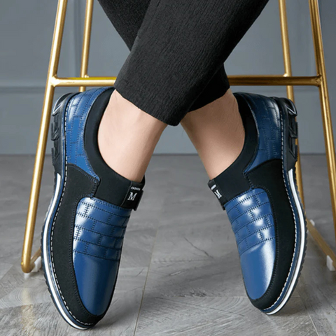 AirFlex Premium lederen herenschoenen - Ademend comfort en dagelijkse ondersteuning